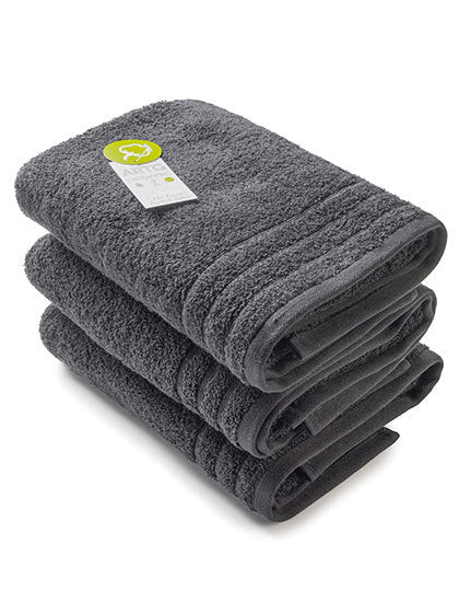 Organic Hand Towel -Schwarz
