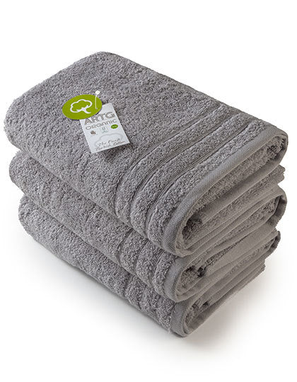 Organic Hand Towel -Grau