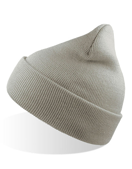 Wind Beanie -Grau, klar