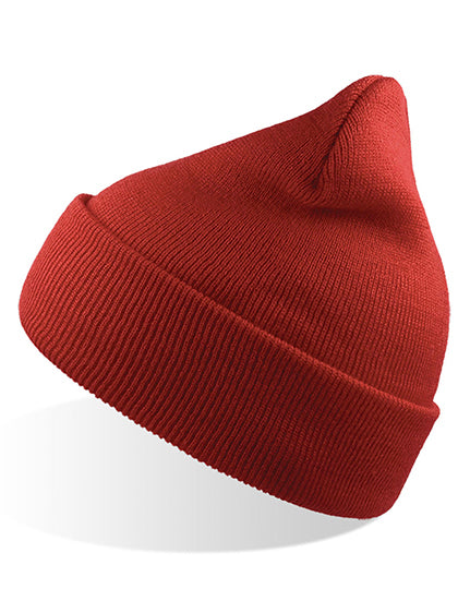 Wind Beanie - Aus Rot