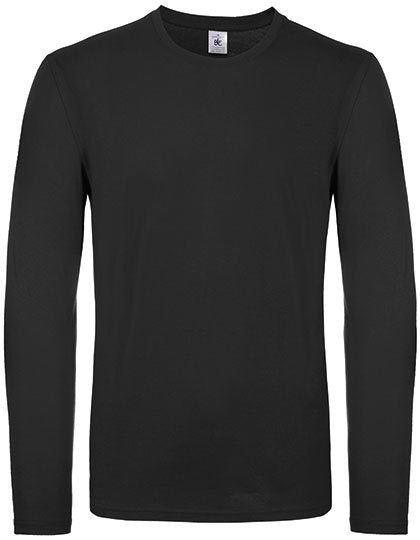 Men´s T-Shirt #E150 Long Sleeve - Schwarz