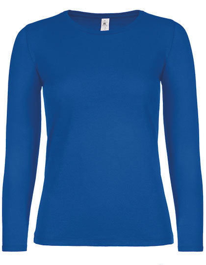 Women´s T-Shirt #E150 Long Sleeve - Königsblau