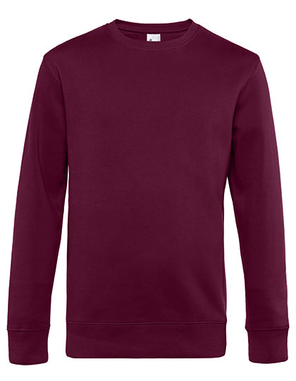 KING Crew Neck Sweat_° - Dunkle Kirsche