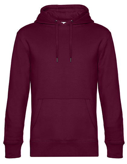 Hoodie Herren – B&C KING Hooded Sweat - Dunkle Kirsche