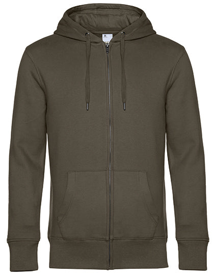 KING Zipped Hood Jacket_° -Khaki