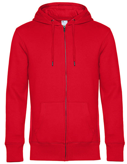 KING Zipped Hood Jacket_° - Rot