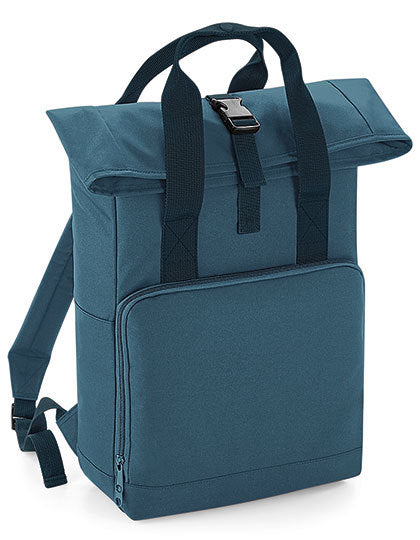 Twin Handle Roll-Top Backpack - Luftwaffenblau