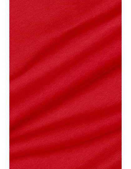 Women´s Micro Rib Spaghetti Strap Tank - Solide rote Mischung