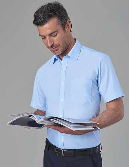 Vesta Short Sleeve Shirt-Blau