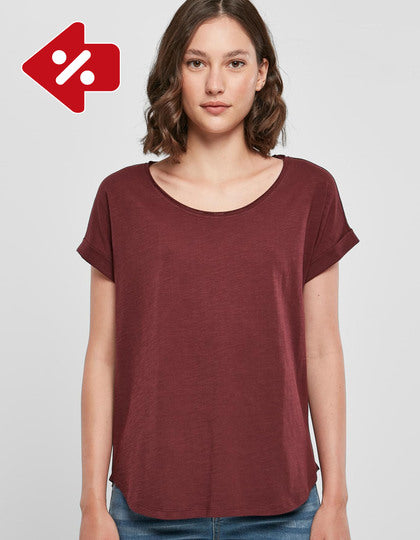 Ladies´ Long Slub Tee - weißer Sand