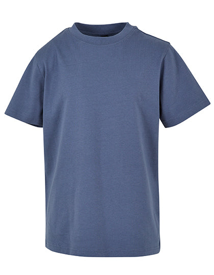 Kids´ Basic Tee - Vintage-Blau
