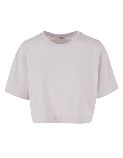 Ladies Short Oversized Tee - Sanftes Flieder