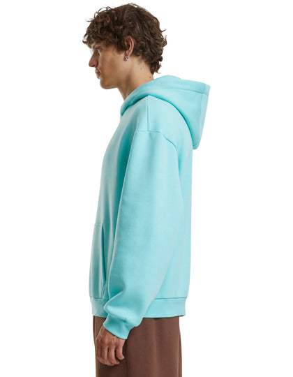Fluffy Hoody - Beryllblau