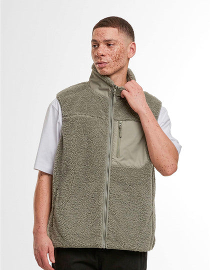 Bonded Sherpa Vest - Marine