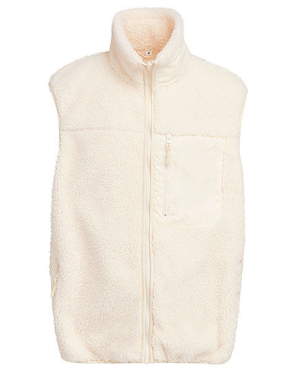 Bonded Sherpa Vest - Weißer Sand