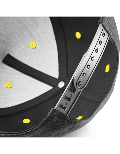 5 Panel Contrast Snapback - Gelb - Schwarz