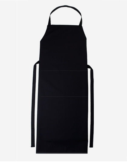 Bib Apron Verona 110 x 75 cm-Schwarz