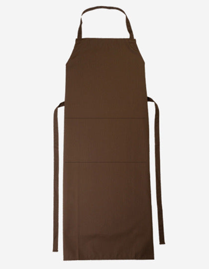Bib Apron Verona 110 x 75 cm-Toffee