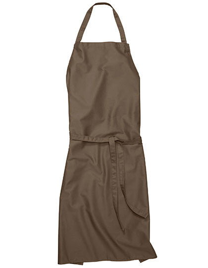 Bib Apron Verona 90-Taupe
