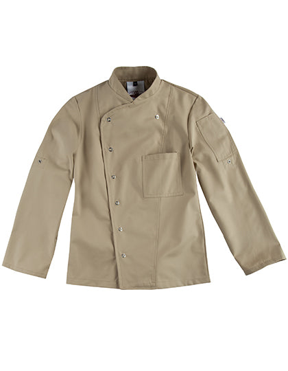 Men´s Chef Jacket Turin Classic - Khaki