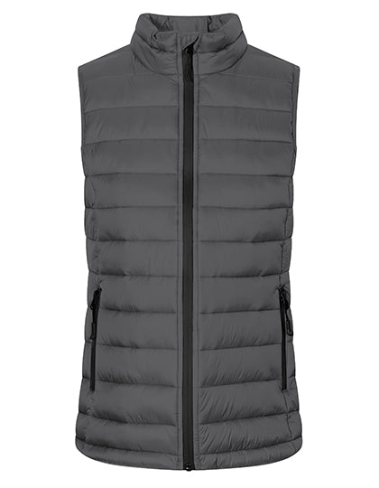 Women´s Padded Vest - Stahlgrau