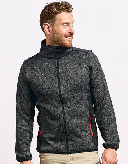 Men´s Knit Jacket Workwear - Heather Royal