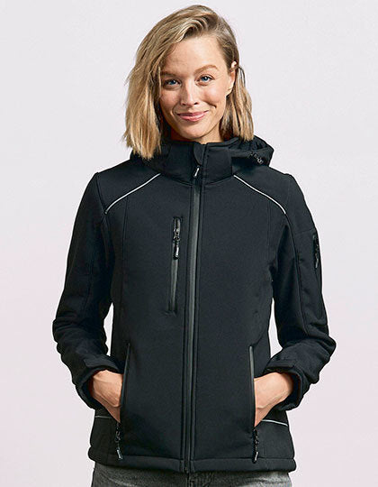 Women´s Warm Softshell Jacket - Stahlgrau