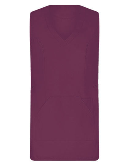 Überwurfschürze Soft-Touch-Bordeaux