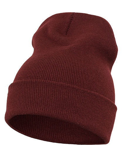 Heavyweight Long Beanie - Kastanienbraun