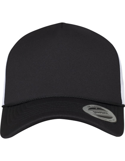 Foam Trucker Cap Curved Visor - Schwarz