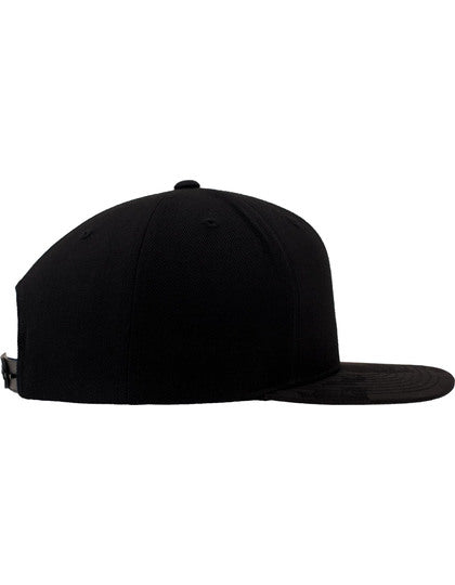 Camo Visor Snapback - Schwarz - Schwarzes Tarnmuster