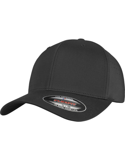 Flexfit Perforated Cap -Schwarz