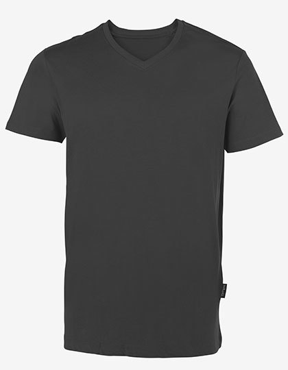 Men´s Luxury V-Neck Tees - Dunkelgrau