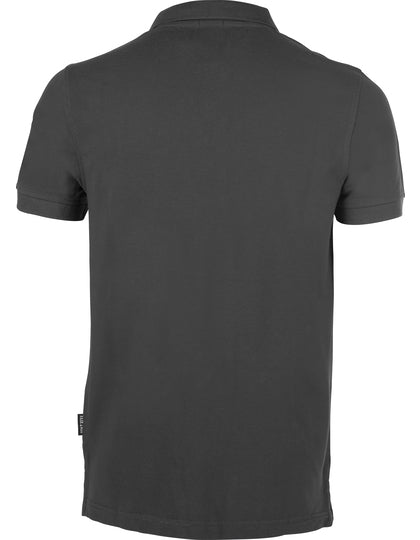 Men´s Heavy Polo - Dunkelgrau