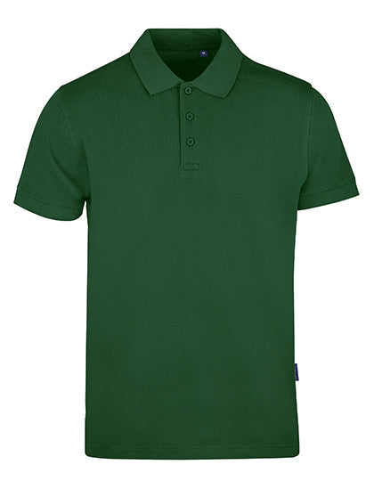 Men´s Heavy Polo - Flaschengrün