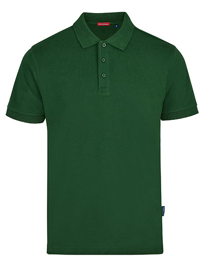 Men´s Heavy Performance Polo - Flaschengrün