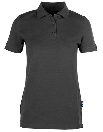 Women´s Heavy Stretch Polo - Dunkelgrau