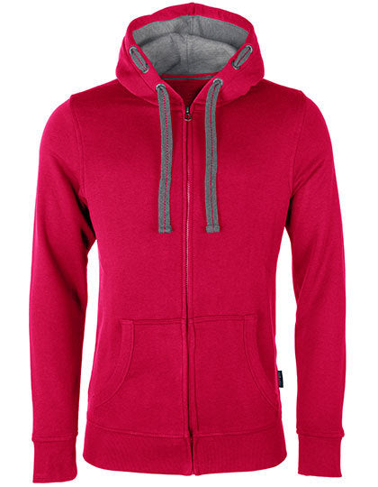 Men´s Hooded Jacket - Himbeere