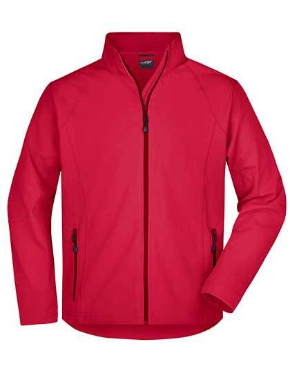 Men´s Softshell Jacket - Rot