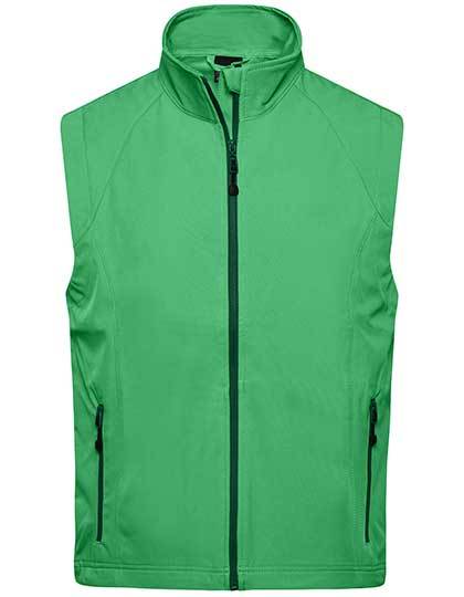 Men´s Softshell Vest - Grün