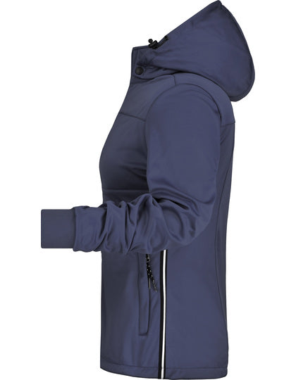 Ladies´ Maritime Jacket - Marine - Weiss