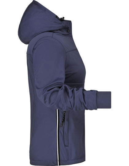 Ladies´ Maritime Jacket - Marine - Weiss