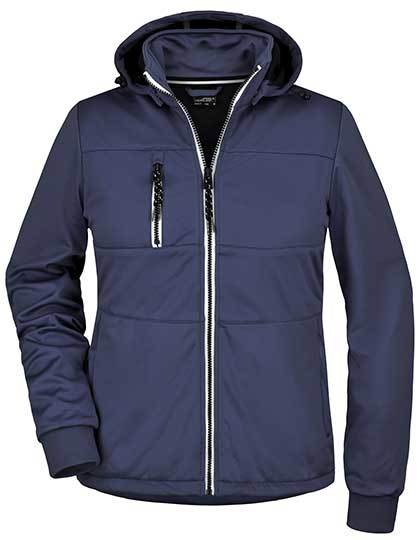Ladies´ Maritime Jacket - Marine - Weiss