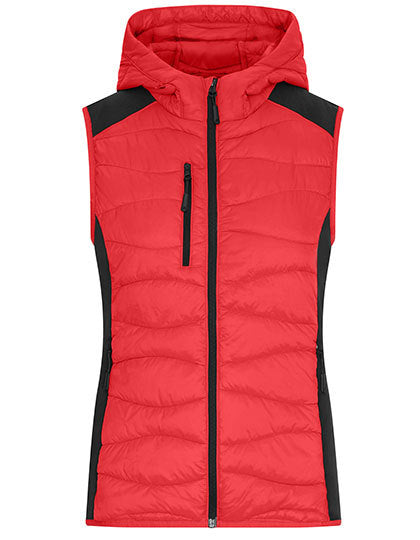 Ladies´ Hybrid Vest - Rot