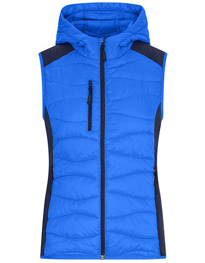 Ladies´ Hybrid Vest - Blau - Marine