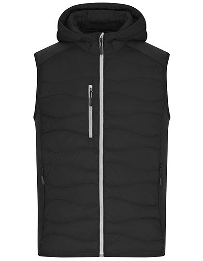 Men´s Hybrid Vest - Schwarz