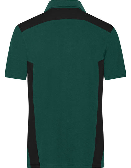 Men´s Workwear Polo -STRONG- - Dunkelgrau - Schwarz