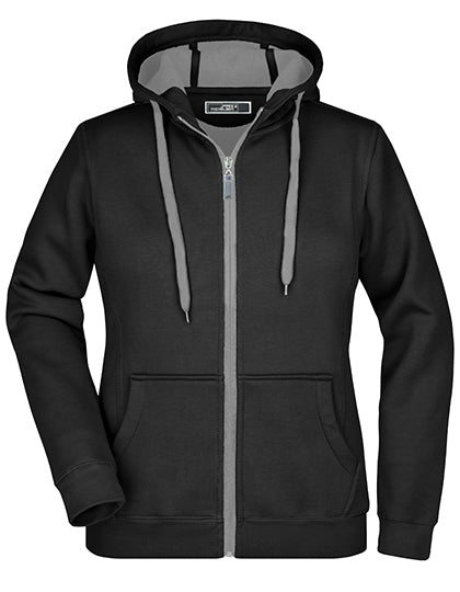 Ladies´ Doubleface Jacket - Black - Carbon