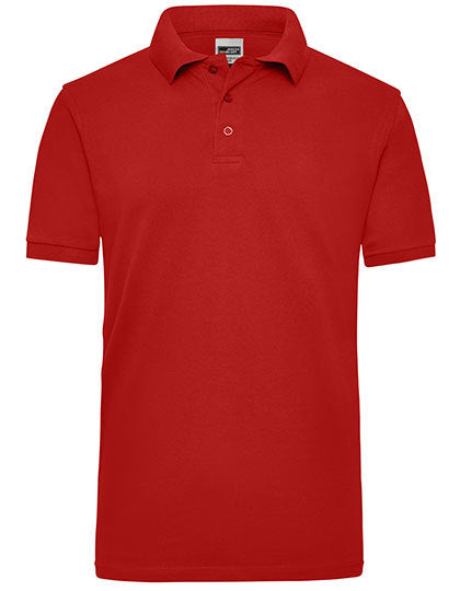 Men´s Workwear Polo - Rot