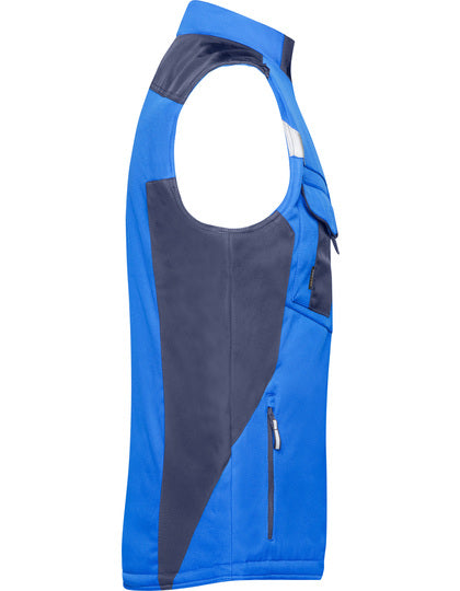 Craftsmen Softshell Vest -STRONG- - Königlich - Marine